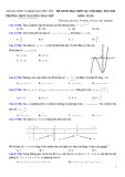 Đề thi thử THPT Quốc gia môn Toán năm 2020 - THPT Nguyễn Công Trứ