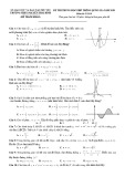 Đề thi thử THPT Quốc gia môn Toán năm 2020 - THPT Nguyễn Thái Bình
