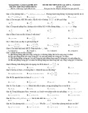 Đề thi thử THPT Quốc gia môn Toán năm 2020 - THPT Phan Đình Phùng