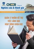 Thông tin nghiên cứu và đánh giá Giáo dục Đại học – Số 8/2016