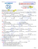 Khảo sát Vật lý lần 1 năm học 2018-2019