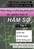 Phương pháp giải trắc nghiệm  Hàm số - Toán 12