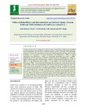 Effect of biofertilizers and micronutrients on nutrient uptake, growth, yield and yield attributes of lentil (Lens culinaris L.)