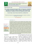 Straw mulch and restricted irrigation effect on productivity, profitability and water use in wheat (Triticum aestivum L.) under various crop establishment techniques in eastern sub-Himalayan plains of India