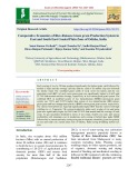Comparative economics of rice-ratoon-green gram production system in east and south east coastal plain zone of Odisha, India