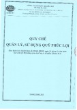 Quy chế quản lý, sử dụng quỹ phúc lợi - Công ty Cổ phần Lilama 18.1