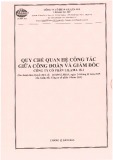 Quy chế quan hệ công tác giữa Công đoàn và Giám đốc - Công ty Cổ phần Lilama 18.1