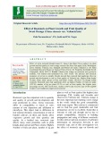 Effect of rootstock on plant growth and fruit quality of sweet orange (Citrus sinensis var. Valencia late)