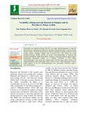 Variability of rapeseed and mustard in manipur and its reaction to Albugo candida