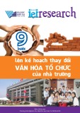 Lên kế hoạch thay đổi văn hóa tổ chức nhà trường