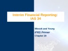 Lecture IFRS primer international GAAP basics: Chapter 28 - Wiecek, Young