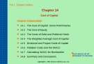 Lecture Fundamentals of corporate finance - Chapter 14: Cost of capital
