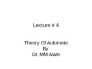 Lecture note Theory of automata - Lecture 28