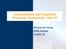 Lecture IFRS primer international GAAP basics: Chapter 32 - Wiecek, Young