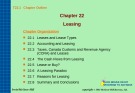 Lecture Fundamentals of corporate finance - Chapter 22: Leasing