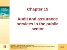 Lecture Auditing and assurance services in Australia (4th ed): Chapter 15 - Grant Gay, Roger Simnett