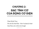 Bài giảng Truyền động điện tự động: Chương 2 - Phạm Khánh Tùng