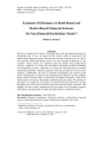 Economic performance in bank-based and market-based financial systems: Do non-financial institutions matter