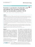 Economic co-production of poly(malic acid) and pullulan from Jerusalem artichoke tuber by Aureobasidium pullulans HA-4D