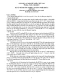 Đáp án đề thi tốt nghiệp cao đẳng nghề khoá I (2007-2010) môn Lý thuyết chuyên môn nghề - Mã đề thi: DA OTO-LT48