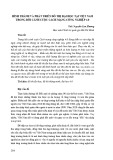 Hình thành và phát triển đô thị đại học tại Việt Nam trong bối cảnh cuộc cách mạng công nghiệp 4.0