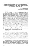 Ứng dụng viễn thám, GIS và các chỉ số không gian nghiên cứu ảnh hưởng của hệ thống giao thông đến quá trình đô thị hóa Hà Nội