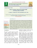 Study on nutrients, mineral and vitamin profile of Moringa oleifera leaf meal