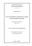 Luận văn thạc sĩ Quản trị kinh doanh: Phân tích tình hình tài chính Công ty 789/BQP trong tiến trình cổ phần hóa