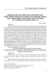 Đánh giá kết quả bước đầu phương pháp nghe tiếng tim qua hệ thống loa giảm âm trong thực hành triệu chứng học tiền lâm sàng tại trường Cao đẳng Quân y 2