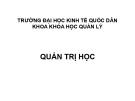 Bài giảng Quản trị học - Chương 2: Môi trường quản lý