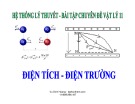 Bài giảng Chuyên đề Vật lý 11 - Chương 1: Chủ đề 3