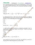 Bài tập Chuyên đề Vật lý 11 - Chương 5: Chủ đề 3