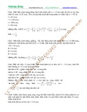 Bài tập Chuyên đề Vật lý 11 - Chương 7: Chủ đề 2