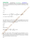 Bài tập Chuyên đề Vật lý 11 - Chương 5: Chủ đề 2