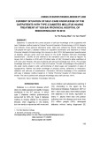 Current situation of self care knowledge of the outpatients with type 2 diabetes mellitus having treatment at Yen Bai provincal hospital of endocrinology in 2018