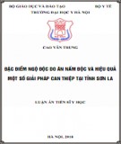 Tóm tắt Luận án tiến sĩ Y học: Nghiên cứu thực trạng một số bất thường sinh sản ở huyện phù cát bình định và thử nghiệm ghi nhận bất thường sinh sản ở cộng đồng