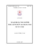 Luận án tiến sĩ Y học: Đánh giá hiệu quả thuốc erlotinib trong điều trị ung thư phổi biểu mô tuyến giai đoạn muộn