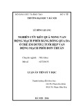 Luận án tiến sĩ Y học: Nghiên cứu kết quả nong van động mạch phổi bằng bóng qua da ở trẻ em dưới 2 tuổi hẹp van động mạch phổi đơn thuần