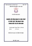 Tóm tắt Luận án tiến sĩ Y học: Nghiên cứu ứng dụng phương pháp vi phẫu thắt giãn tĩnh mạch tinh trong điều trị vô sinh nam