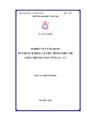 Luận án tiến sĩ Y học: Nghiên cứu ứng dụng kỹ thuật Harms cải tiến trong điều trị chấn thương mất vững C1 - C2