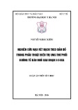 Luận án tiến sĩ Y học: Nghiên cứu nạo vét hạch theo bản đồ trong phẫu thuật điều trị ung thư phổi không tế bào nhỏ giai đoạn I-II-IIIA