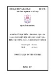 Tóm tắt Luận án tiến sĩ Y học: Nghiên cứu đặc điểm lâm sàng, cận lâm sàng, đột biến gen và kết quả điều trị CIBS ở trẻ em