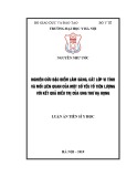 Luận án tiến sĩ Y học: Nghiên cứu đặc điểm lâm sàng, cắt lớp vi tính và mối liên quan của một số yếu tố tiên lượng với kết quả điều trị của ung thư hạ họng