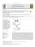 Identification of dual histone modification-binding protein interaction by combining mass spectrometry and isothermal titration calorimetric analysis