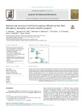 Removal and recovery of U(VI) from aqueous effluents by flax fiber: Adsorption, desorption and batch adsorber proposal