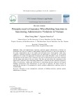 Đề xuất các nguyên lí cần bảo đảm khi xây dựng chế tài trong xử phạt vi phạm hành chính ở Việt Nam