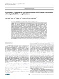 Development, optimization, and characterization of PEGylated nanoemulsion of prostaglandin E1 for long circulation