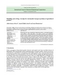 Modelling and solving a bi-objective intermodal transport problem of agricultural products