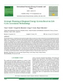 Strategic planning of regional energy system based on life cycle assessment methodology