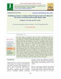 Krishibhagya scheme: An impact study for improvement of livelihood of the farmers in hyderabad-Karnataka Region, India